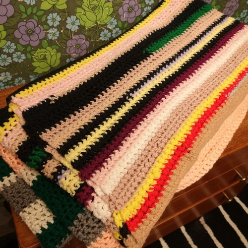 Long stripy shabby chic - long,
