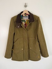 Joules Tweed Field Coat Jacket