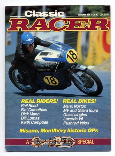 Classic racer autumn 1983 - racer, 1983-manx