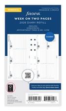 Filofax Personal Diary 2026