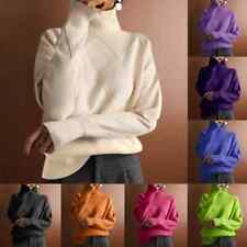 Womens Winter Chunky Knit High