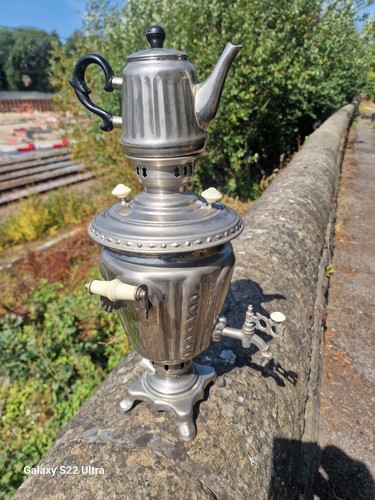 Vintage russian samovar - vintage,