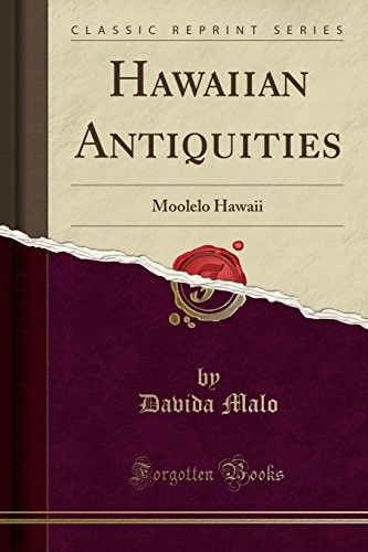 Hawaiian antiquities moolelo - hawaiian,