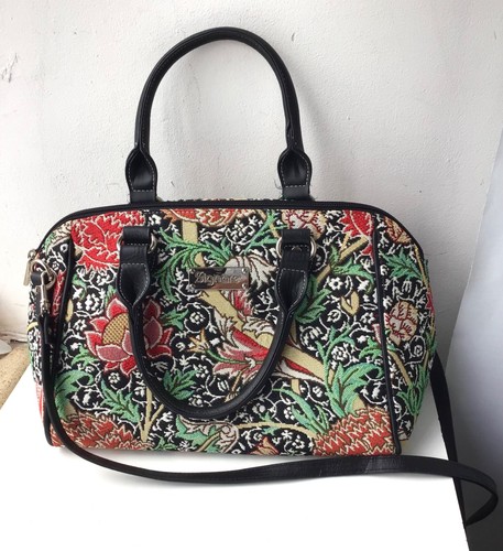Signare tapestry bag black - bag,