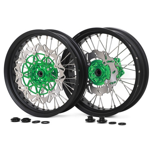 25 supermoto wheels - 17"x3.5/4.25,