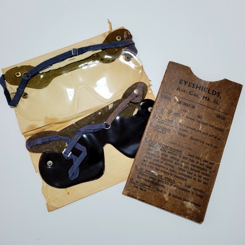 Ww2 1942 dated eyeshields - -,