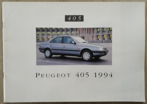 Peugeot 405 range brochure - peugeot,