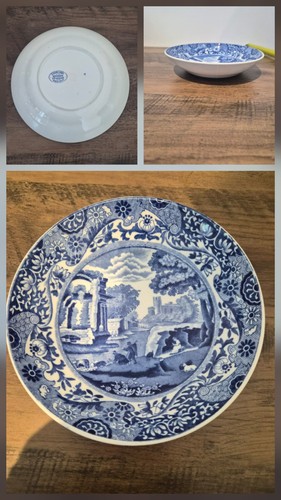 Antique spode italian - italian, blue