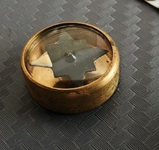 Vintage Brass Escape Compass