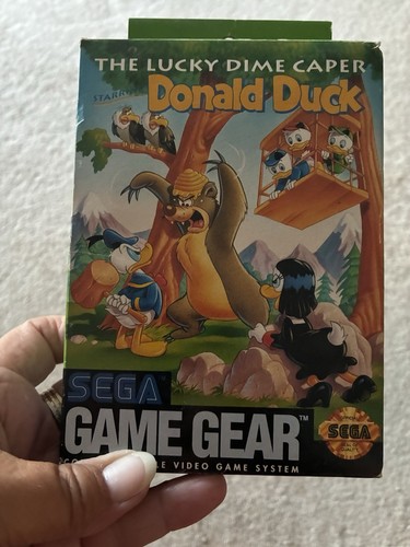 Sega game gear donald - game,