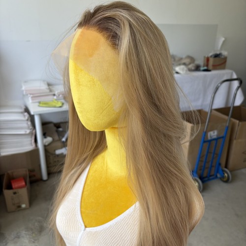 Long straight synthetic hair - synthetic,