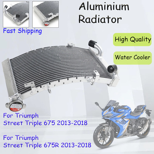 Aluminium cooling radiator - aluminium,