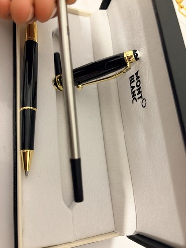 Mont blanc ballpoint - gold, pen