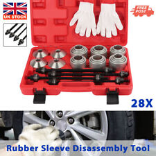28PCS Press and Pull Kit Sleeve Removal Tool Car Universal Bush Bearing Removal