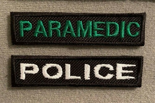 80x20mm police paramedic - 80x20mm,