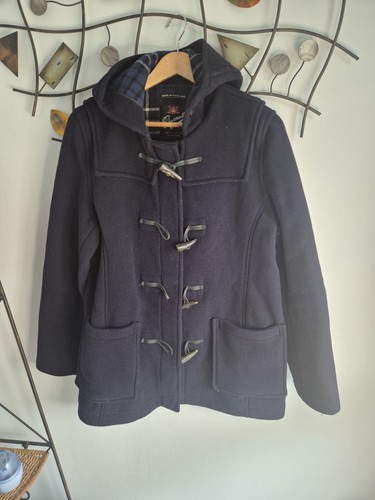 Gloverall duffle coat navy - duffle,