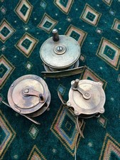 3 English Antique Brass Small