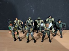 vintage Chap Mei Soldier Force 8x Figures Job Lot Bundle
