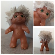 Vintage DAM Troll Baby GREEN