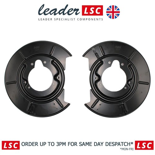 Pair rear brake - brake, dust