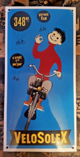 Velo Solex Moped  Enamel