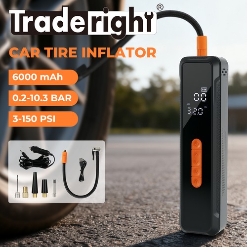 Traderight car tyre - traderight, inflator