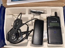 (1999) Retro Ericsson T18s "Anthracite" Grey Flipcover Phone - Complete in Box