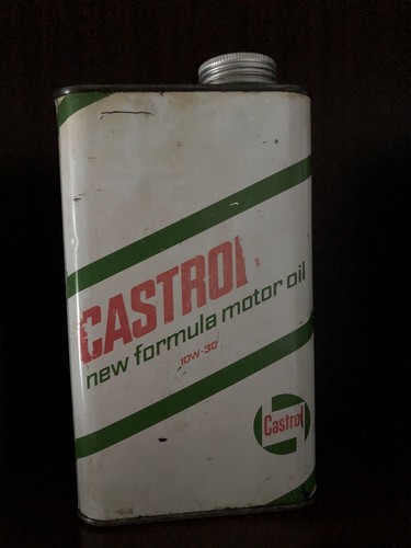 Old oil can - old,