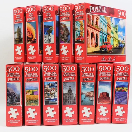 500 pieces jigsaw puzzle - pieces,