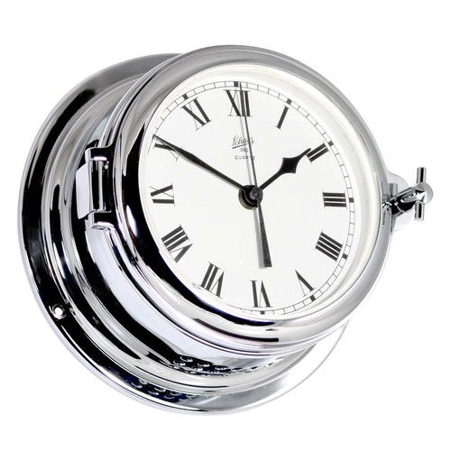 Ship clock chrome midi 155mm - ship,