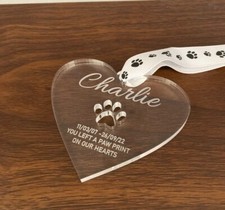 PERSONALISED PET LOSS MEMORIAL