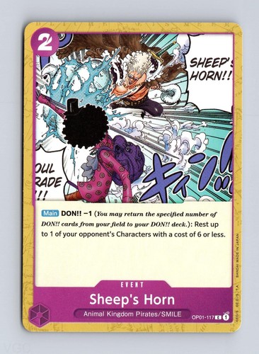 Sheep horn op01 - horn, op01-117