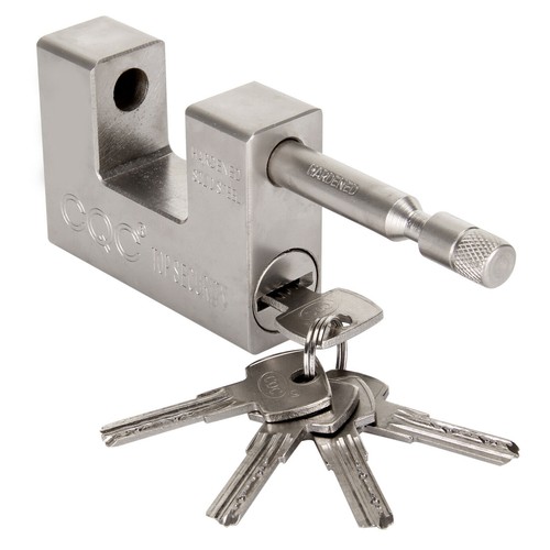 Heavy duty padlock - steel, &