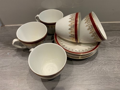 Myott royalty red gold white - myott, "royalty"