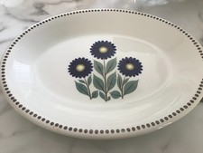 Vintage Arklow Irish Spring Platter - Large Oval Platter