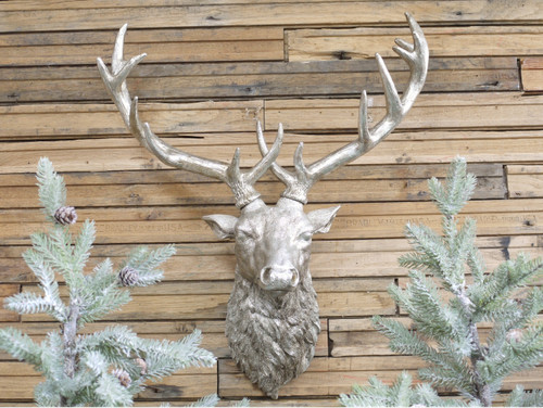 Stags head wall mounted 47cm - stags,