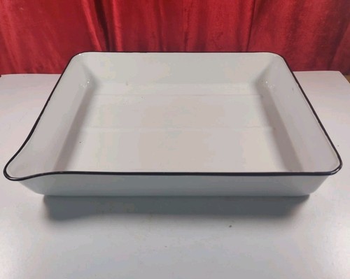 Large vintage enamel - large,