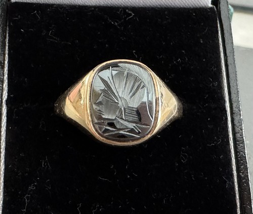Gents vintage hematite - vintage,
