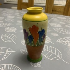 Clarice Cliff crocus vase 