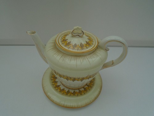Paragon art deco - teapot, &