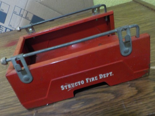 Vintage structo fire truck bed - vintage,