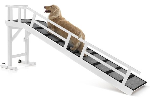 Wooden dog ramp for - dog, or