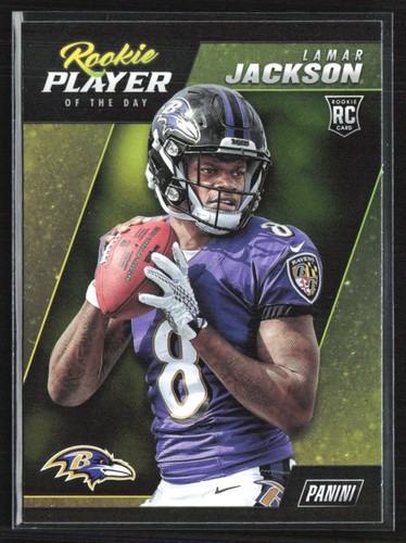 Lamar jackson 2018 panini - lamar,