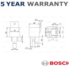 Bosch Micro Relay Fits VW Audi