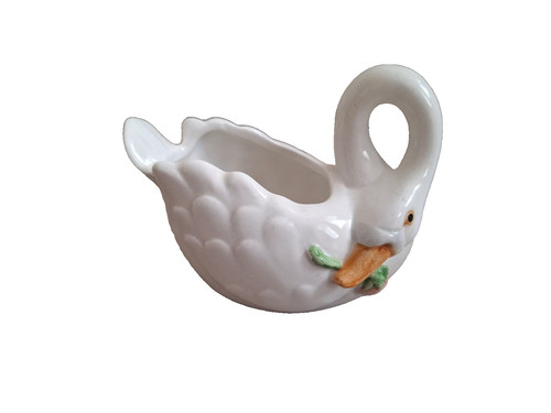 Swan ornament - ornament,, holding