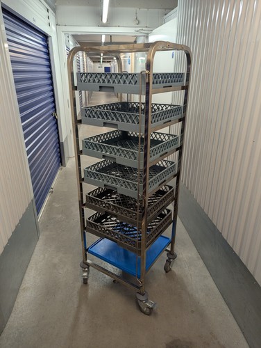 Level dishwasher trolley - dishwasher,