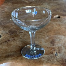 Vintage 1950's White Fawn Babycham Glasses