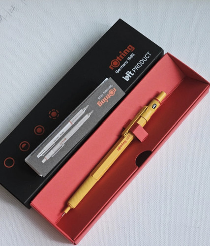 Rotring 600 yellow mechanical - rotring,