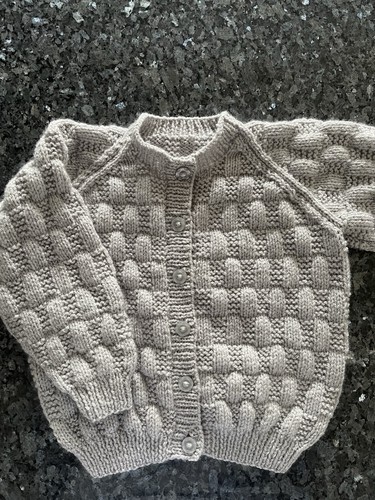 Girls aran knit yrs - knit,