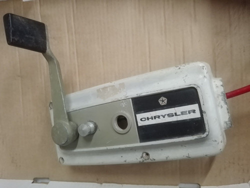 Chrysler outboard morse - chrysler,